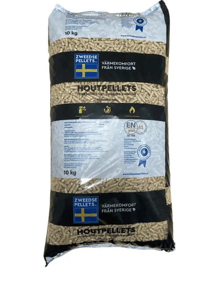 Træpiller 6mm ENplus A1 certificeret 26 x 16 kg.