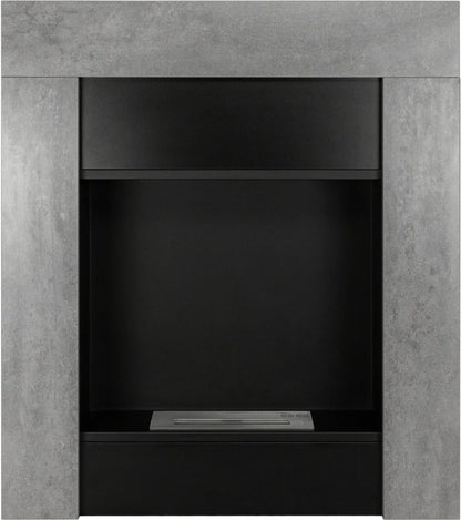 Biokamin med portal Concrete Loft