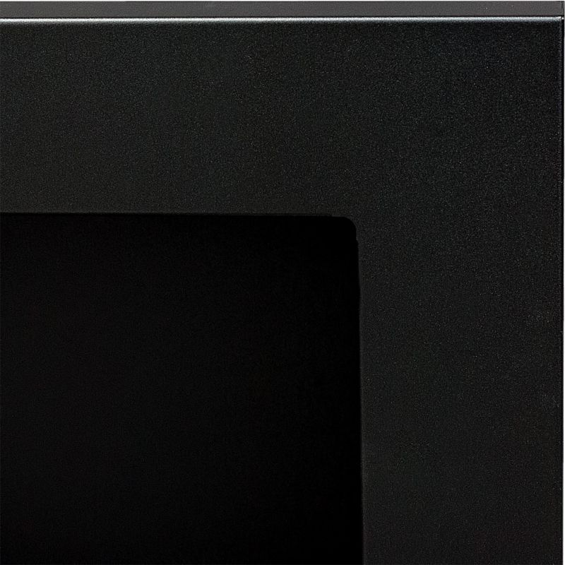 Biokamin med aromaterapifunktion 900 x 400 mm mat-sort