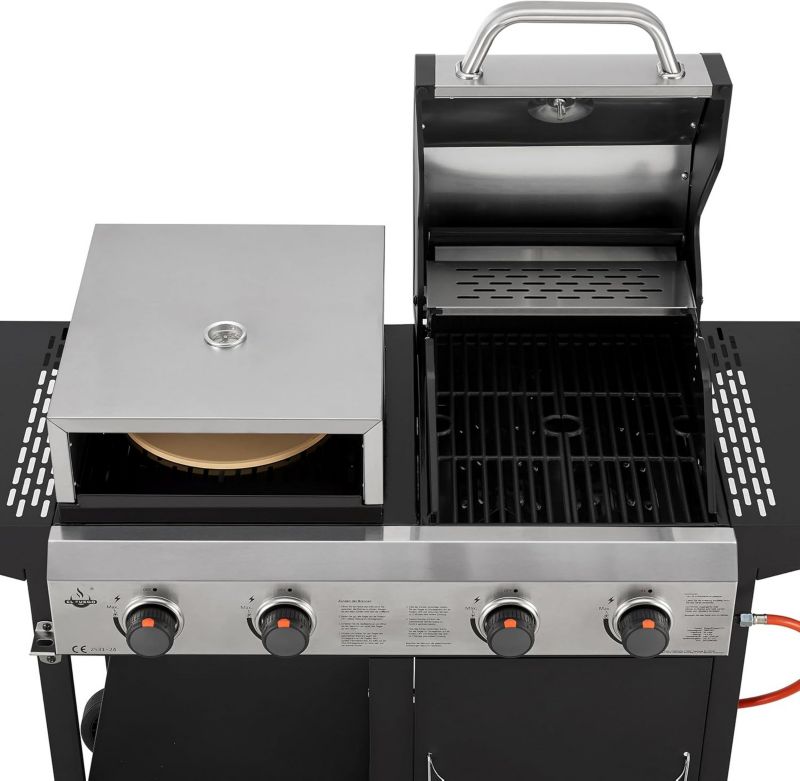 El Fuego Boston 3-i-1 gasgrill