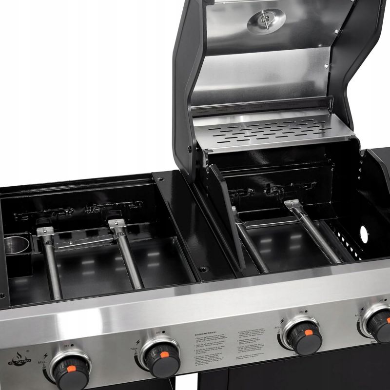 El Fuego Boston 3-i-1 gasgrill