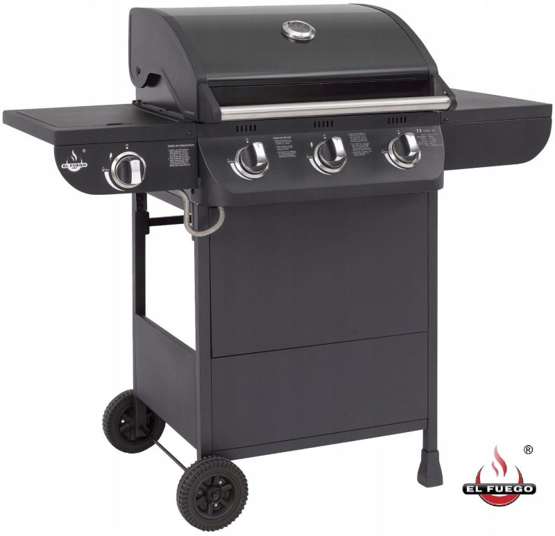 Gasgrill El Fuego COLUMBUS 3+1 1 stk