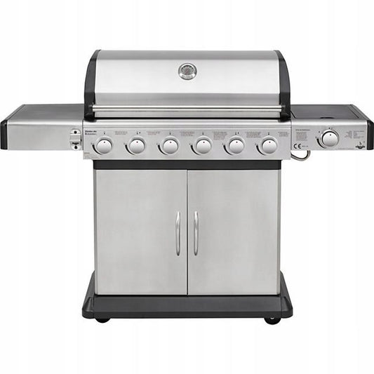 El Fuego DELUXE gasgrill med LED-betjening, 1 stk.