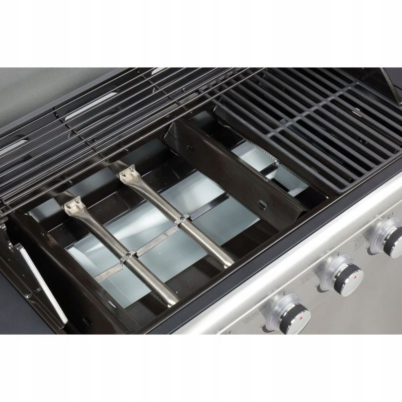 El Fuego DELUXE gasgrill med LED-betjening, 1 stk.