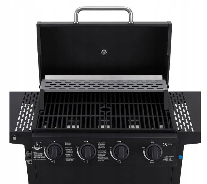 Gasgrill El Fuego SAN JOSE med 4 brændere, 1 stk.