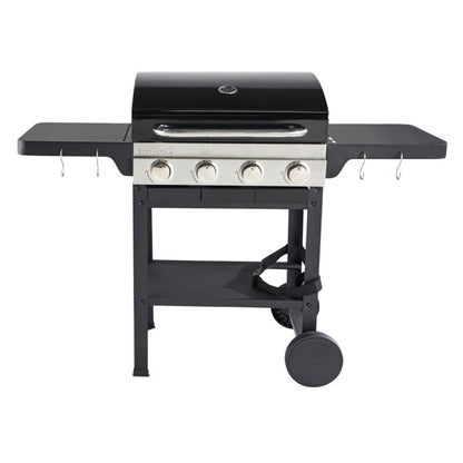 GoodHome Tippah gasgrill med 4 brændere