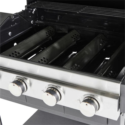 GoodHome Tippah gasgrill med 4 brændere