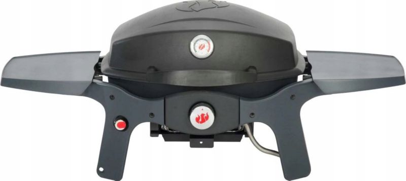 Landmann Pantera 1.0 turismegasgrill med sidefoldbare borde, 1 stk.
