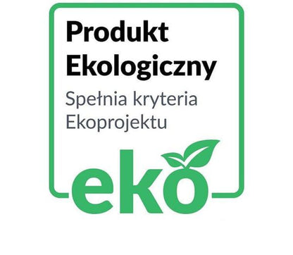 Flama Eldur keramisk kakkelovn i olivengrøn – fritstående pejskoza, 10 kW